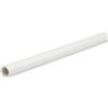 Profilo tubo tondo 2,6 m x Ø 10 mm in pvc bianco