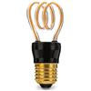 Lampadina LED E27 decorativa Artist spirale 60 lm bianco caldo