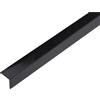 Arcansas Profilo angolare a L 1 m 30x30 mm in pvc nero opaco