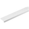 Arcansas Profilo angolare a L 1 m 25x20x1,5 mm in pvc bianco opaco