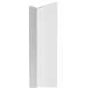 Arcansas Profilo angolare a L 1 m 30x20x3 mm in pvc bianco opaco
