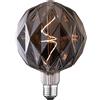 Lampadina LED E27 decorativa Diamante 70 lm argento