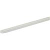 Arcansas Profilo a U 1 m 10x14 mm in pvc bianco opaco