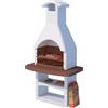 Linea VZ Barbecue a carbonella Misano H 212 x L 110 x P 65 cm