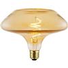Lampadina LED E27 decorativa Decanter Flat 190 lm ambrata