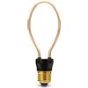 Lampadina LED E27 decorativa Artist doppio butterfly 60 lm bianco caldo