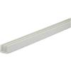 Arcansas Profilo a doppia U 1 m 16x10 mm in pvc bianco opaco