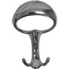 Appendi abiti zama cromato L 8 x H 14 cm
