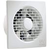 Aspiratore da muro punto filo mf 100/4" timer Vortice 100x100 mm