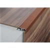 Profilo per parquet in alluminio Paraparc argento zigrinato 0,9 m