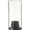 Lampioncino da esterno Cilindro set H 23 cm trasparente
