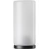 Lampioncino da esterno Cilindro set H 23 cm opale