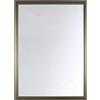Specchiera classica RAY Argento 50x70 cm
