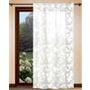 Tenda arredo Kyoto stampa floreale L 150 x H 300 cm bianco
