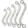 Chiavi poligonali curve set 5 pz