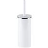 Portascopino bagno Ivory H 33 cm bianco cromato
