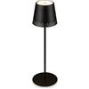 Brilo Lampada da tavolo a LED con ricarica USB nero 280 lm