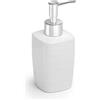 Dispenser sapone Kelly in ceramica bianco