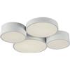 Plafoniera LED Rinella 4650 lm bianco neutro 8x59x55 cm
