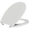 Copriwater ovale New Everest in materiale termoplastico bianco