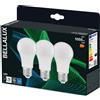 Lampadina LED E27 1055 lm bianco freddo 3 pz