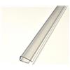 Onduline Profilo in policarbonato di chiusura "U" Onduline L 210 cm sp 10 mm trasparente