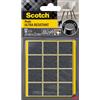 Scotch Feltrini adesivi ultra resistenti Scotch® 24x22 mm