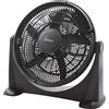 Ventilatore da terra 5 pale Ø 40 cm nero