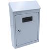 Cassetta postale in lamiera Small 200x300x60 mm bianco