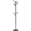 Piantana appendiabiti in metallo satinato H 172 cm