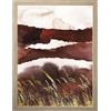 Stampa con cornice Golden Land 4 rovere 30x40 cm