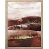 Stampa con cornice Golden Land 3 rovere 30x40 cm