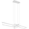 Trio Lampadario a sospensione LED Salinas dimmerabile 4400 lm Bianco Neutro H 150 cm