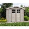 Decor et Jardin Casetta da giardino in legno Blockhaus Corinto sp. 19 mm H203xL230xP213 cm