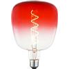 Lampadina LED E27 vintage 120 lm rossa