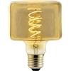 Lampadina LED E27 decorativa Cubo 240 lm ambrata