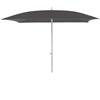 Ombrellone da giardino a palo centrale Ø 250 cm antracite