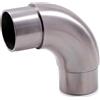 Giunzione curva 90° per tubo 42,4x2 mm satinato