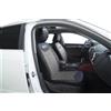 Coprisedili auto Linea S set completo 5 teste nero e grigio