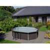 GRE pools Piscina in composite Avantgarde 524x386x124 cm ovale con LED