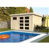 Decor et Jardin Casetta da giardino in legno Blockhaus Idra sp. 28 mm H216xL390xP305 cm