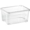 Tontarelli Contenitore Tontarelli Combi Box con coperchio 13 l trasparente