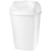 Tontarelli Pattumiera in polipropilene Tontarelli con coperchio basculante L 25 l bianco