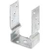 Staffa porta palo ad U zincata 91x60x150 mm