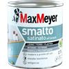 Smalto all'acqua poliuretanico satinato MaxMeyer grigio fumo 0,75 l