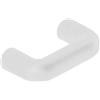 Maniglia in plastica riciclata 32x41x10 cm bianco verniciato
