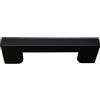 Maniglia in plastica riciclata 64x86x19 mm nero