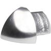 Arcansas Tappi copri profilo terminale 2-3 vie rondalu brillante H 12,5 mm 2 pz
