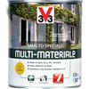 Smalto a solvente multi-materiale 4in1 V33 antracite 2,5 l