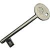 Chiave passepartout cromo satinata cifratura 1-3-5-7-9